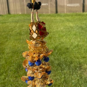 Indian/Punjabi Traditional Paranda/Jaago Parandi/Traditional braid Accessories/Indian/wedding hair accessories/Punjabi hair dori  Ghungroo