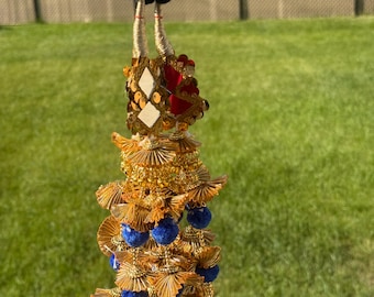 Punjabi Paranda Braid Accessory: Traditional Indian Hair Dori with Ghungroo