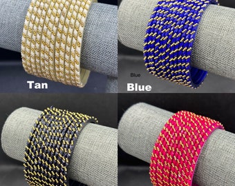 Glass Bangles 12 Pieces Each Color