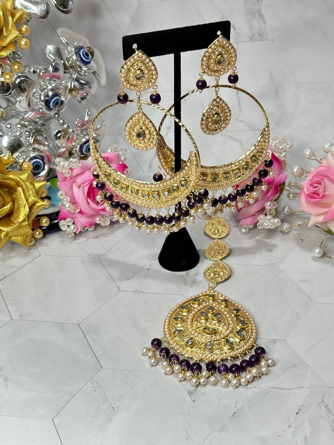 Punjabi Traditional Pipal Patti Tikka Set|| Gidha || Bhangra