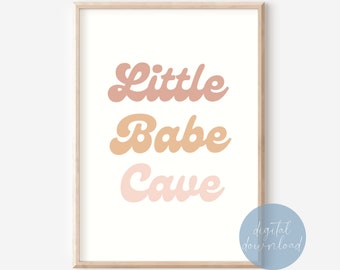 Happy Little Soul Boho Nursery Wall Art Print | Boho Kids Room Decor ...