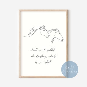 Horse Nursery Decor Instant Digital Download | Horse Kids Room Decor | Horse Decor | Horse Quote Wall Art | Horse Print | Nursery Wall Art