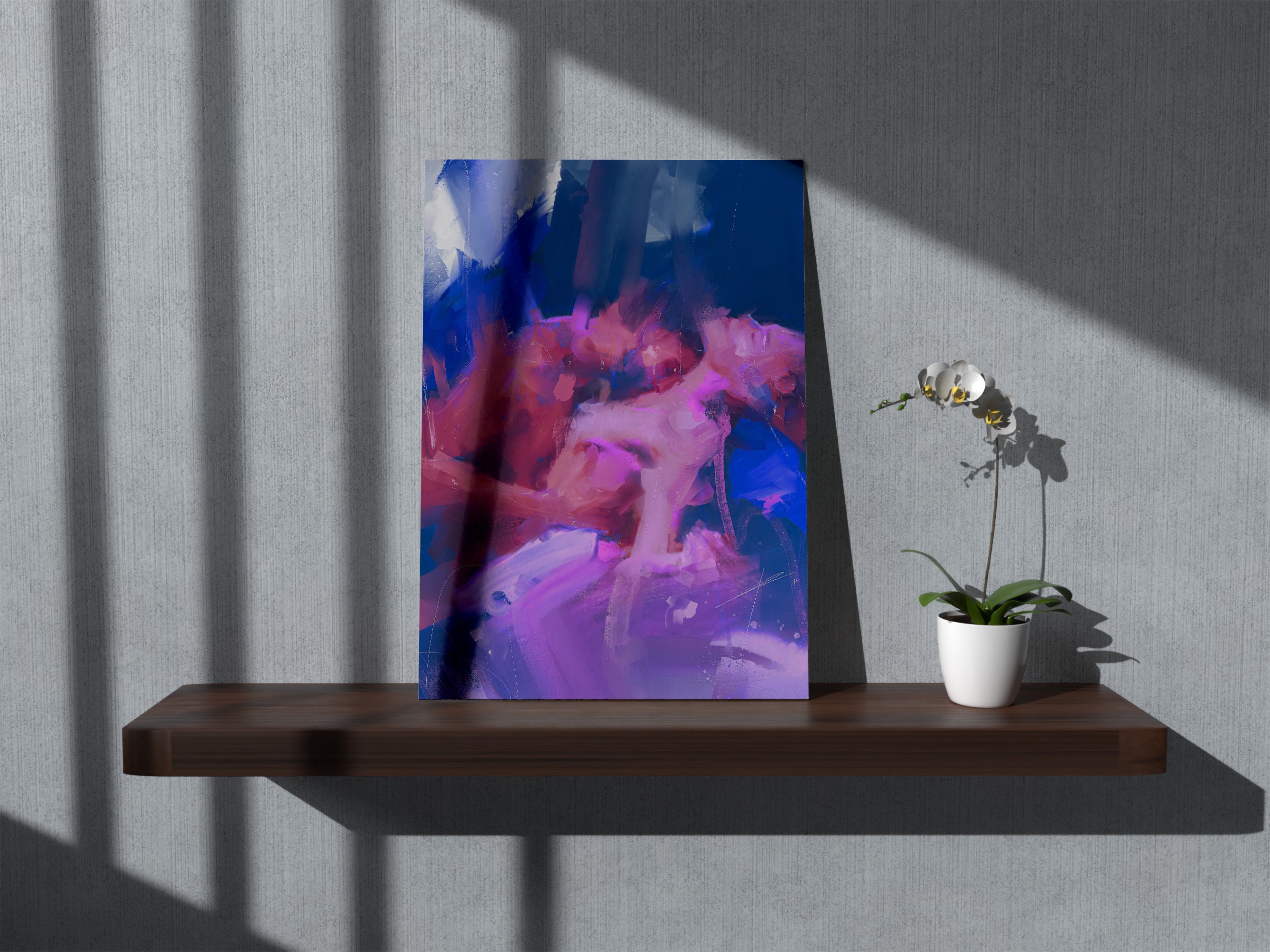 Sensual Modern Oil Painting Original Nude Sex Art Erotic | Etsy