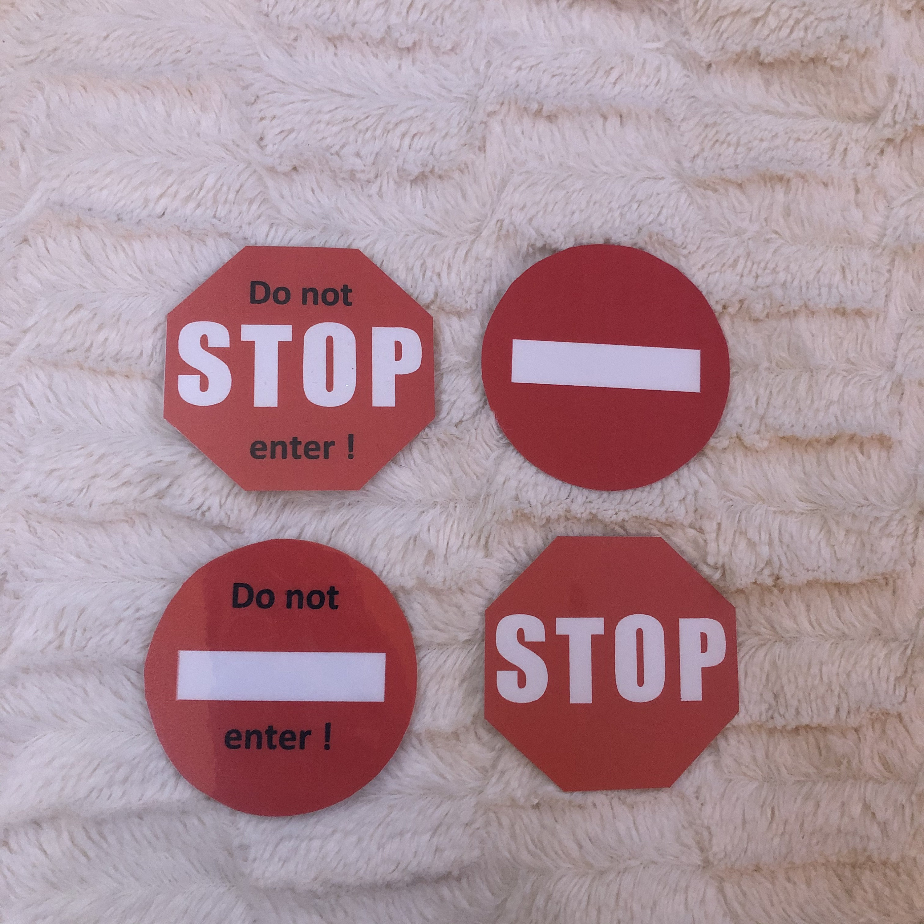 Sens Interdit et Stop