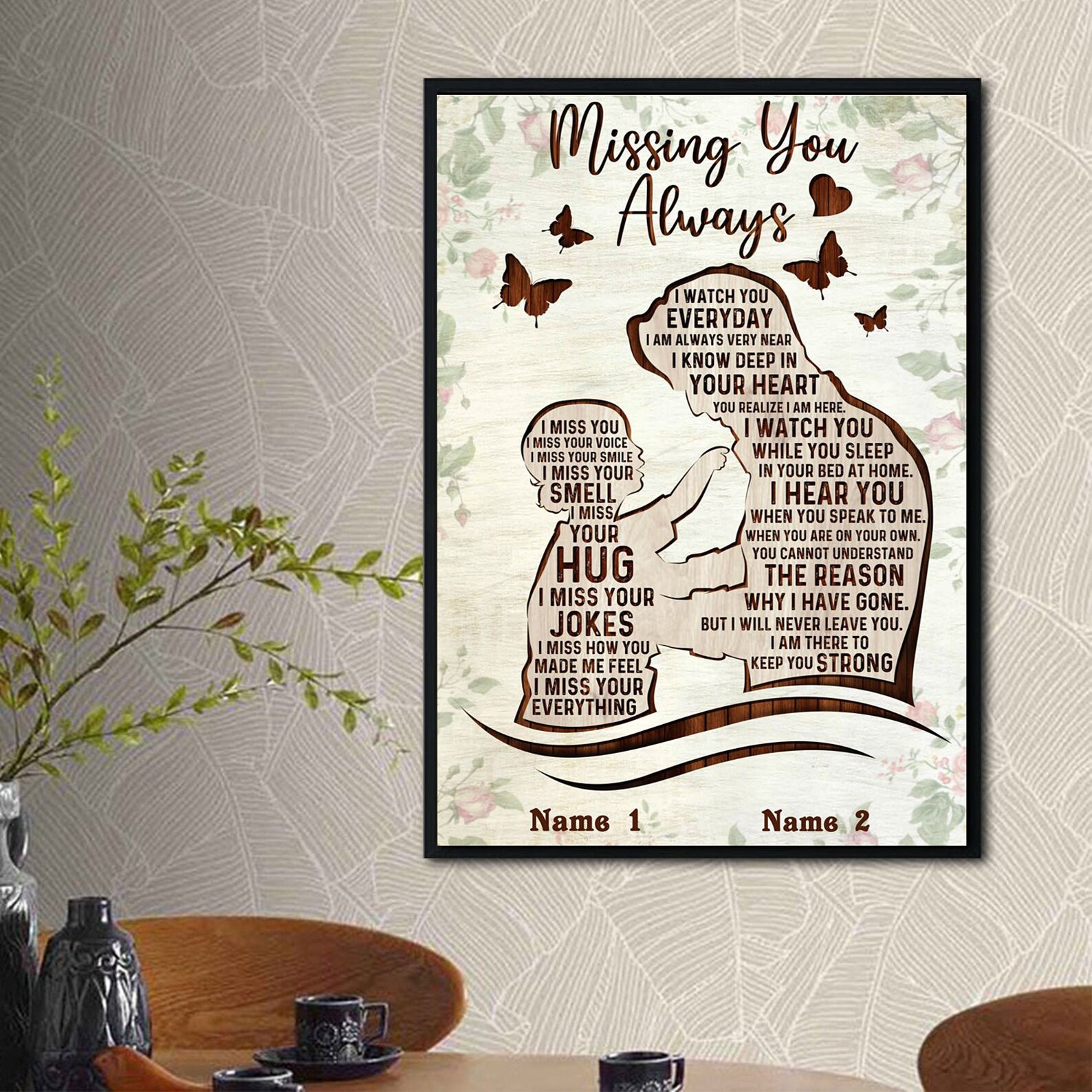 Personalized Memorial Gift for Loss of Dad Bereavement Gift Etsy