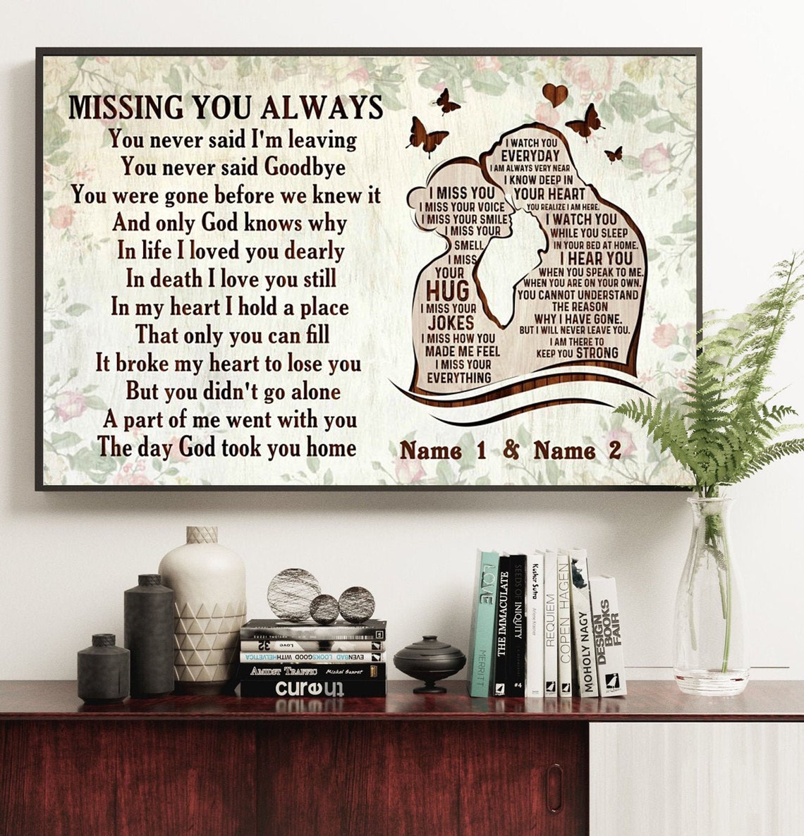 Personalized Memorial Gift for Loss of Husband Sympathy Gift Etsy