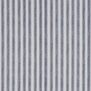 Navy & White Classic Ticking Striped Fabric, Pattern Fabric, 100% Cotton, Duck Cloth, Home accents fabric, Fabric by the yard