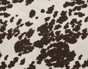 Spotted Hide Duck Cloth Cotton Fabric, Animal Print, Home Accents, Tote Bags, By The Yard