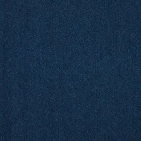 Indigo Washed Denim Fabric - 8 Ounce, Solid Style, 100% Cotton, Apparel Fabric, Fabric by the yard, Home Accents Fabric, Durable