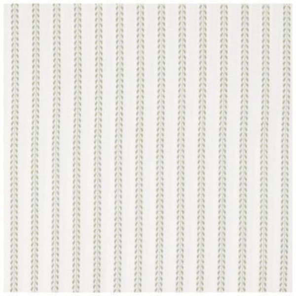 Sage & Ivory Striped Dobby Duck Cloth Cotton Fabric, Tote Bags, Home Accents, By the yard