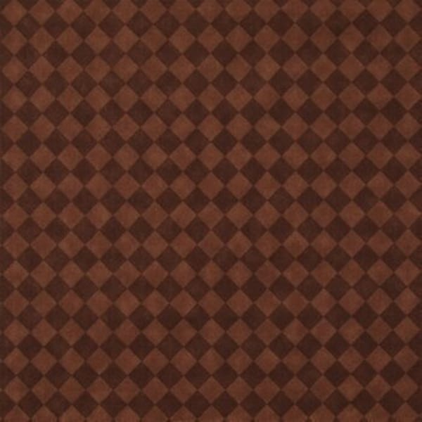 Brown Diamonds Print Fabric, Harlequin Pattern, 100% Cotton, Quilting Fabric, Fabric by the yard, Home accents fabric,