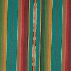 Serape Homespun Cotton Calico Fabric, Southwestern Print, Quilting, Home Accents, By The Yard