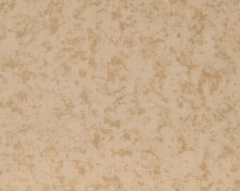 Beige Marbled Cotton Calico Fabric, Quilting, Home Accents, Fabric by the yard