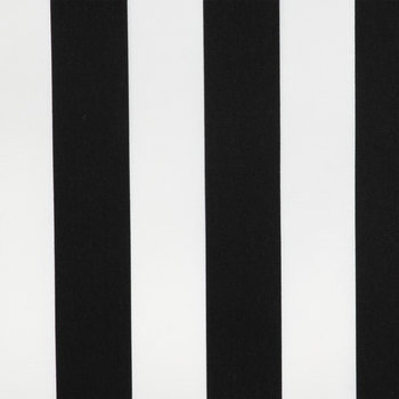 Black & White Striped Fabric Pattern Fabric 100 Cotton Etsy