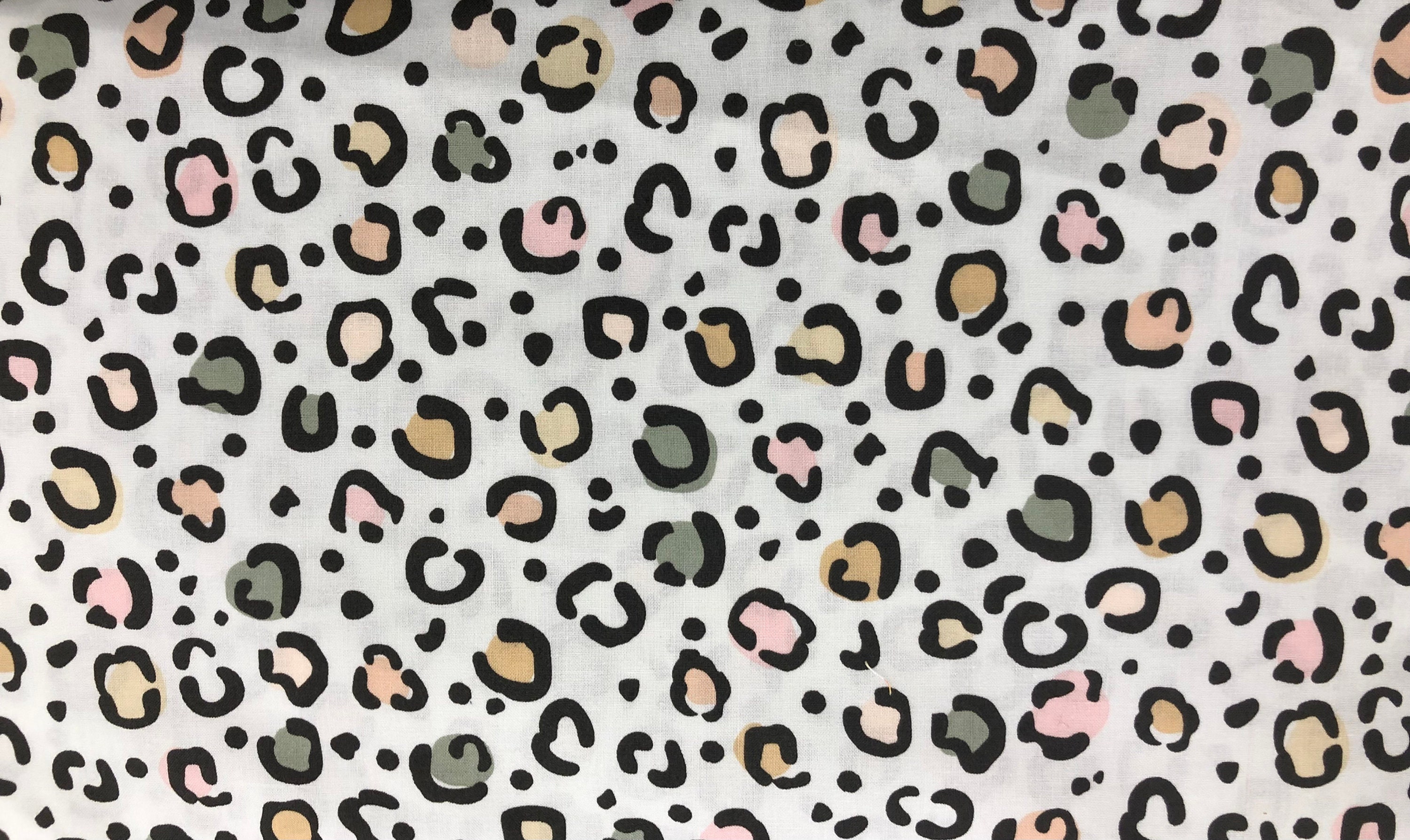 Buy Pastel Leopard Print Fabric, Spotted Fabric, 100% Cotton, Apparel  Fabric, Accessories Fabric, Animal Style Online in India - Etsy, image size:3000x1788