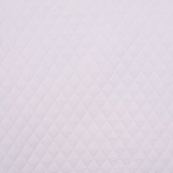 White Doubleface Quilted Muslin Fabric Batting Fabric 100 Etsy