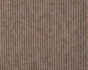 19th Century Striped Cotton Calico Fabric, Vintage Print, Home Accents, Quilting, Fabric by the yard