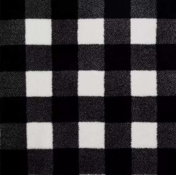 Checkered fleece fabric new arrivals