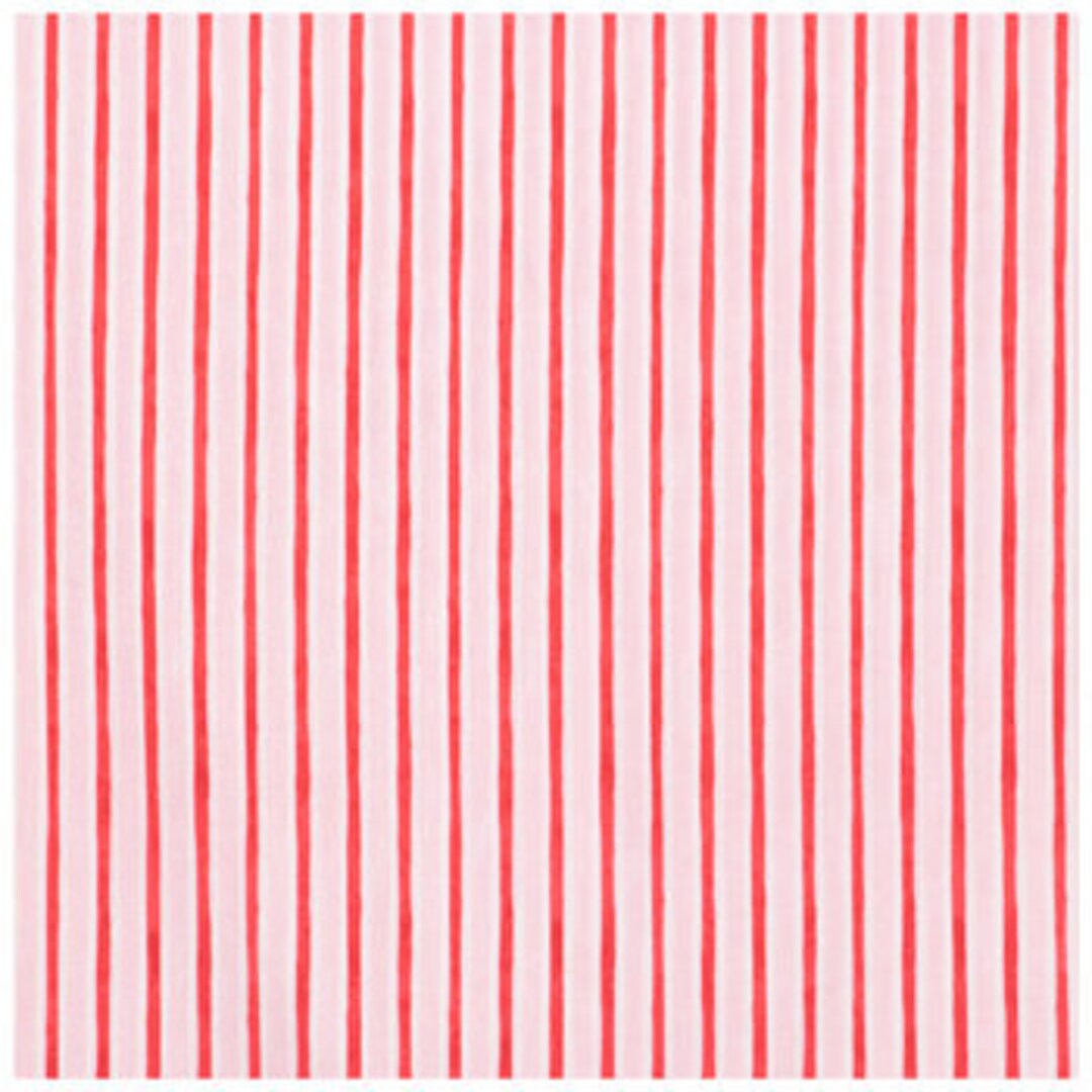 Pink, Red & White Striped Fabric, Pattern Fabric, 100 Cotton, Apparel Fabric, Fabric by the