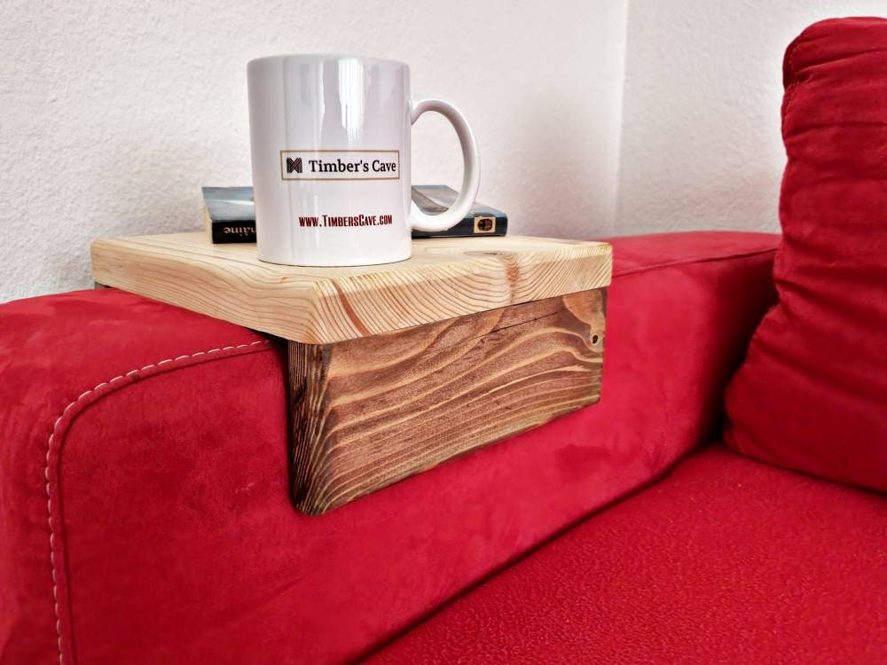Sofa-Butler / Armlehne Sofatisch / Couch Ablage/ Couch Kaffee