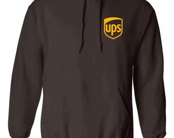 ups brown hoodie