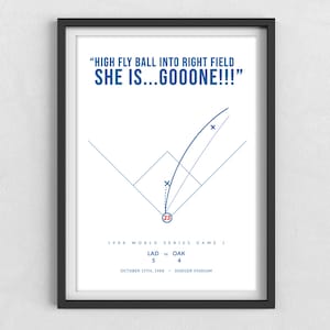 LA Dodgers | Gibson Gibson | 1988 World Serie | MLB | Sport Geschenk