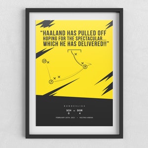 Erling Haaland | Chute de tesoura | Dortmund