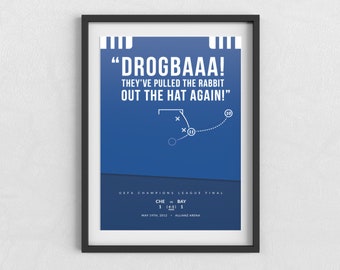 Chelsea | Didier Drogba | Rabbit out the hat | Champions League | Birthday Gifts
