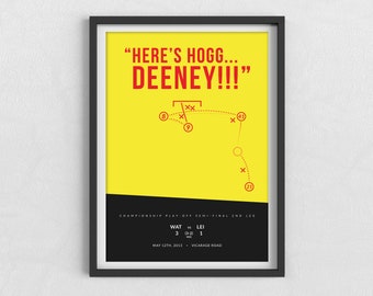 Watford | Troy Deeney | EFL Play-offs | Unique Football Gifts
