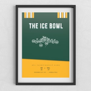 Green Bay Packers | Bart Starr | The Ice Bowl | Lambeau Field | NFL Gifts