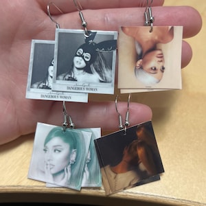 Ariana Grande Sweetener eternal sunshine positions dangerous woman Album earrings