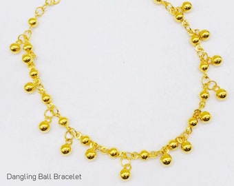 916 Gold Bracelet Etsy
