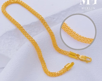 22K 916 Gold (2.5mm) NDG Bracelet