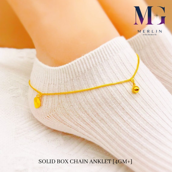 916 gold anklet online