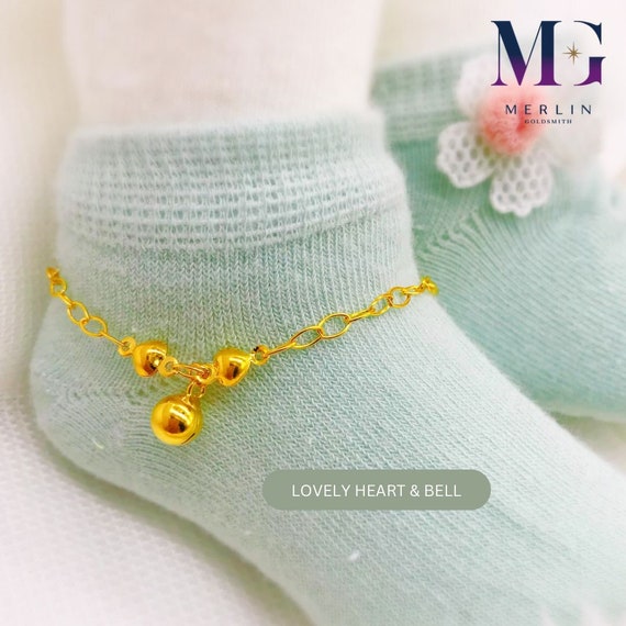 916 gold anklet online
