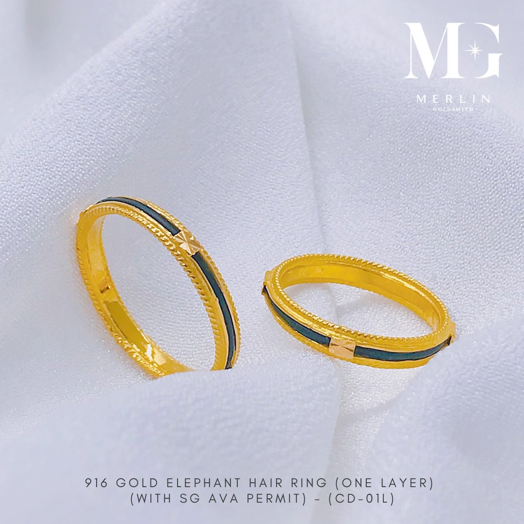Gold hair rings Gold hair rings