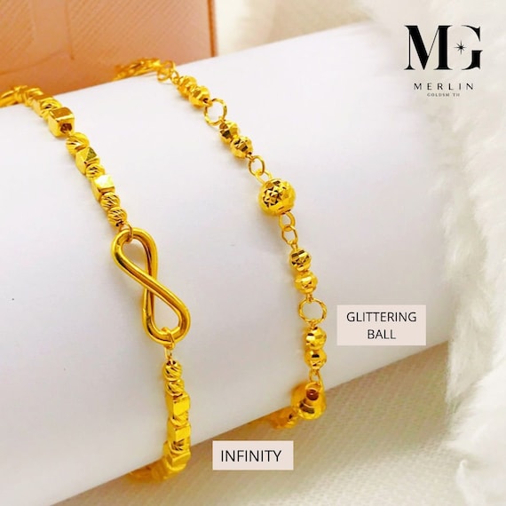 Buy 22K 916 Gold Minimalist Series Bracelet Online in India Etsy