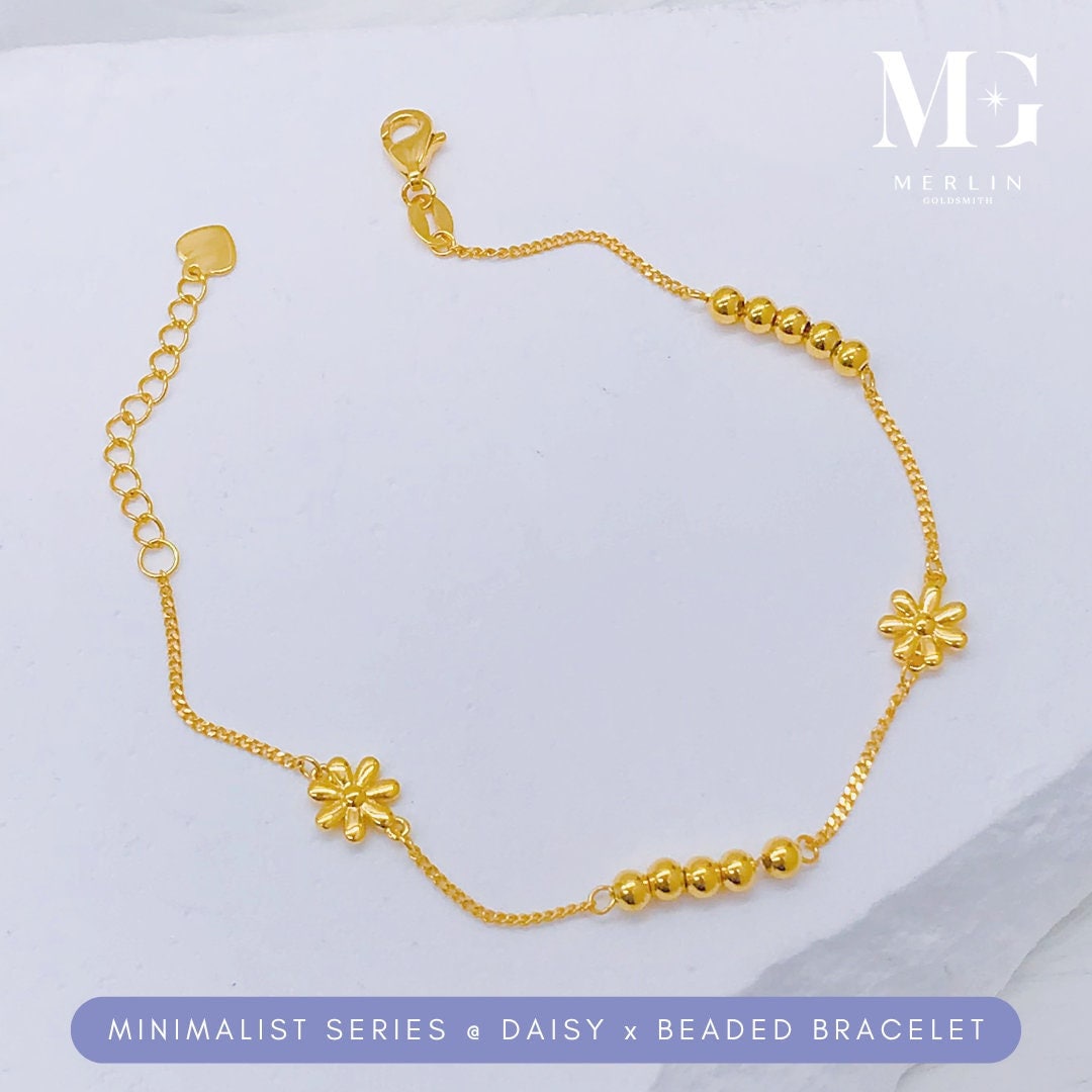 PMO DAISY BRACELET GOLD ブレスレット PEACEMINUSONE DAISY BRACELET GOLD ブレスレット