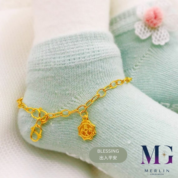 Anklet 916 sale gold