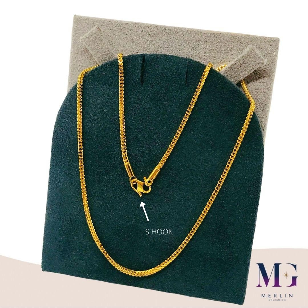 22k 916 Gold Solid Box Chain (7GM+) - Etsy