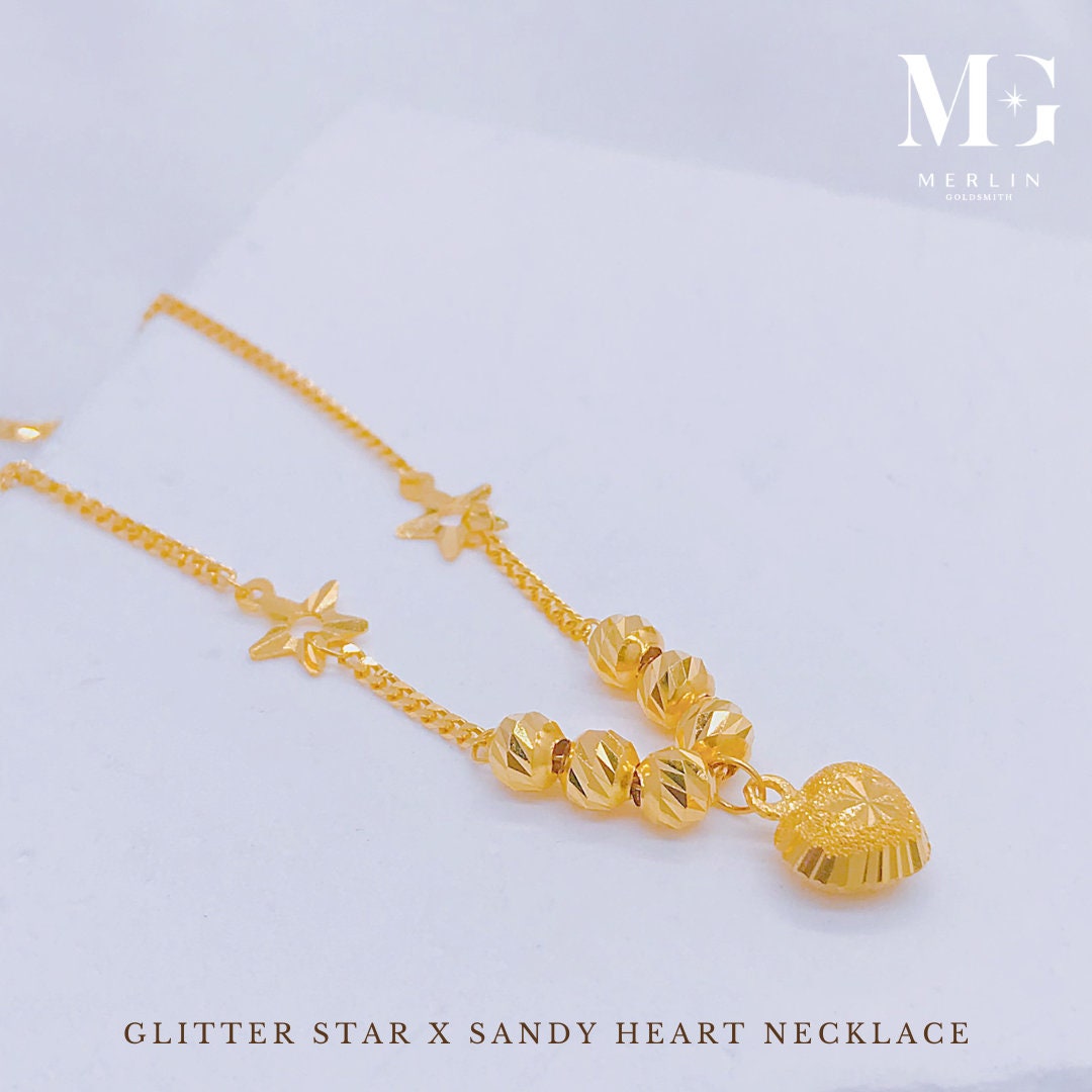 映えるジュエリー【SANDY LIANG】BEANS NECKLACE 星xハート 映えるジュエリー【SANDY LIANG】BEANS NECKLACE 星xハート