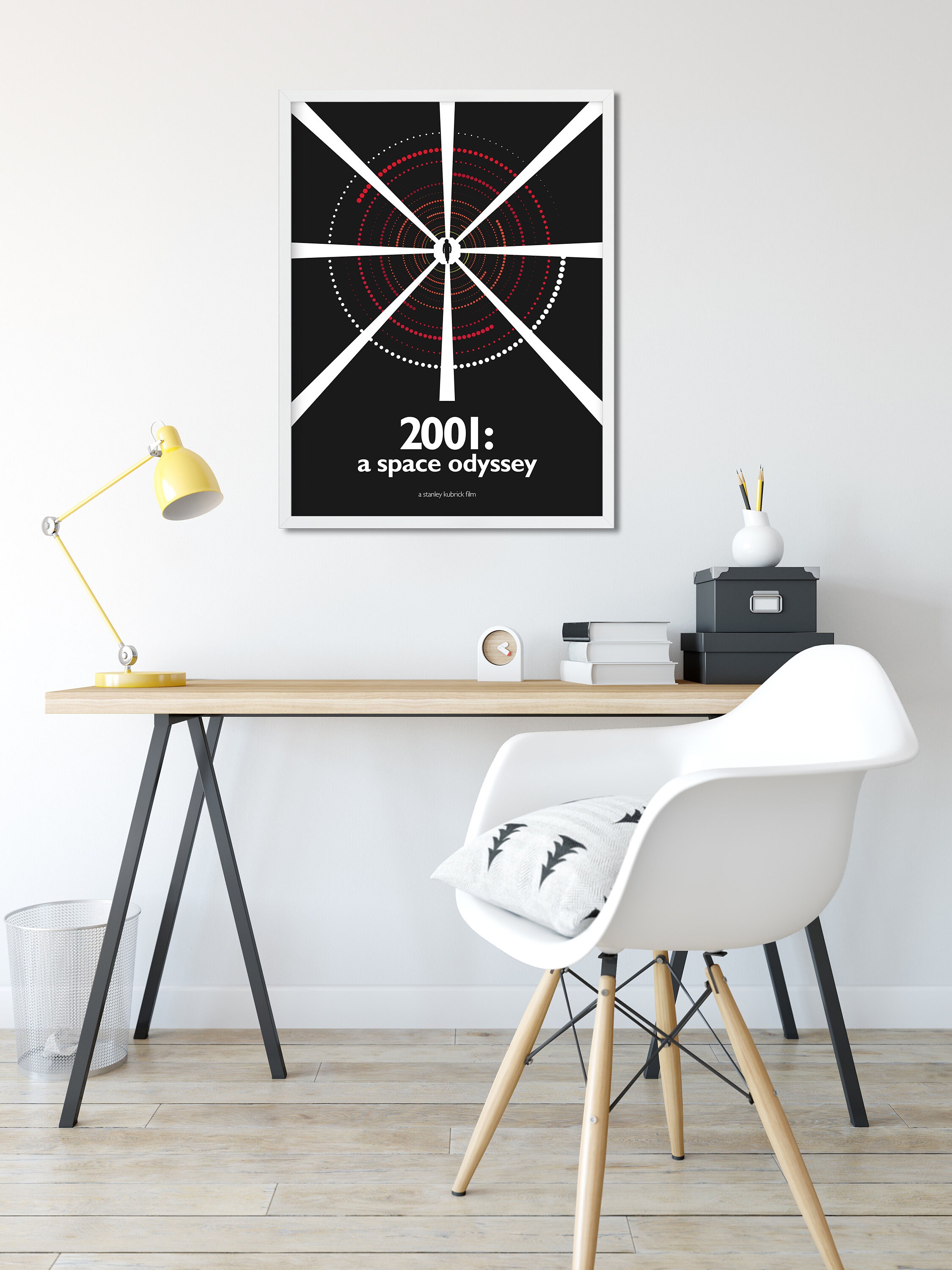 2001: A SPACE ODYSSEY - Stanley Kubrick - Hal 9000 - Film Poster ...