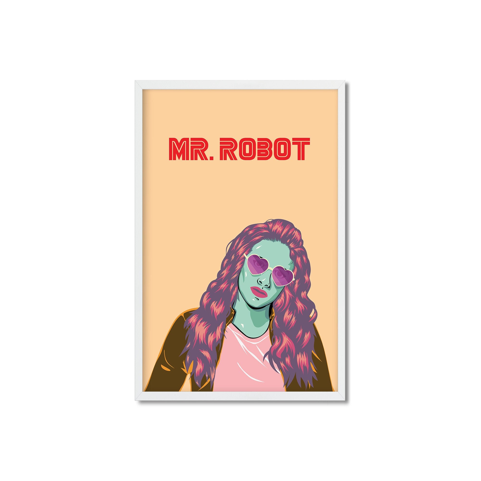 Mr Robot Bar Poster, Tv Show Mr Robot, Hacker Mr Robot