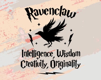 Ravenclaw Svg Etsy