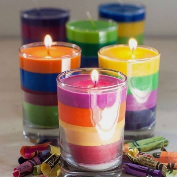 Layered Candle Etsy