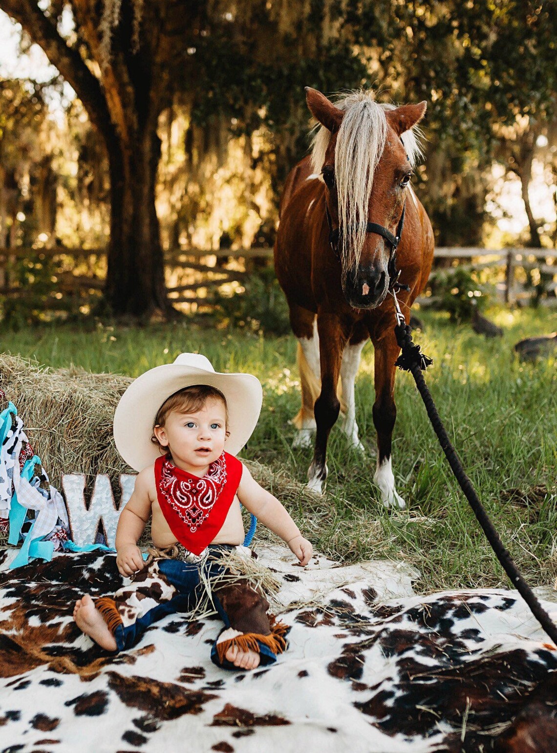 6 PIECES. Cowboy Birthday Outfit Baby Boy Western Clothes Etsy
