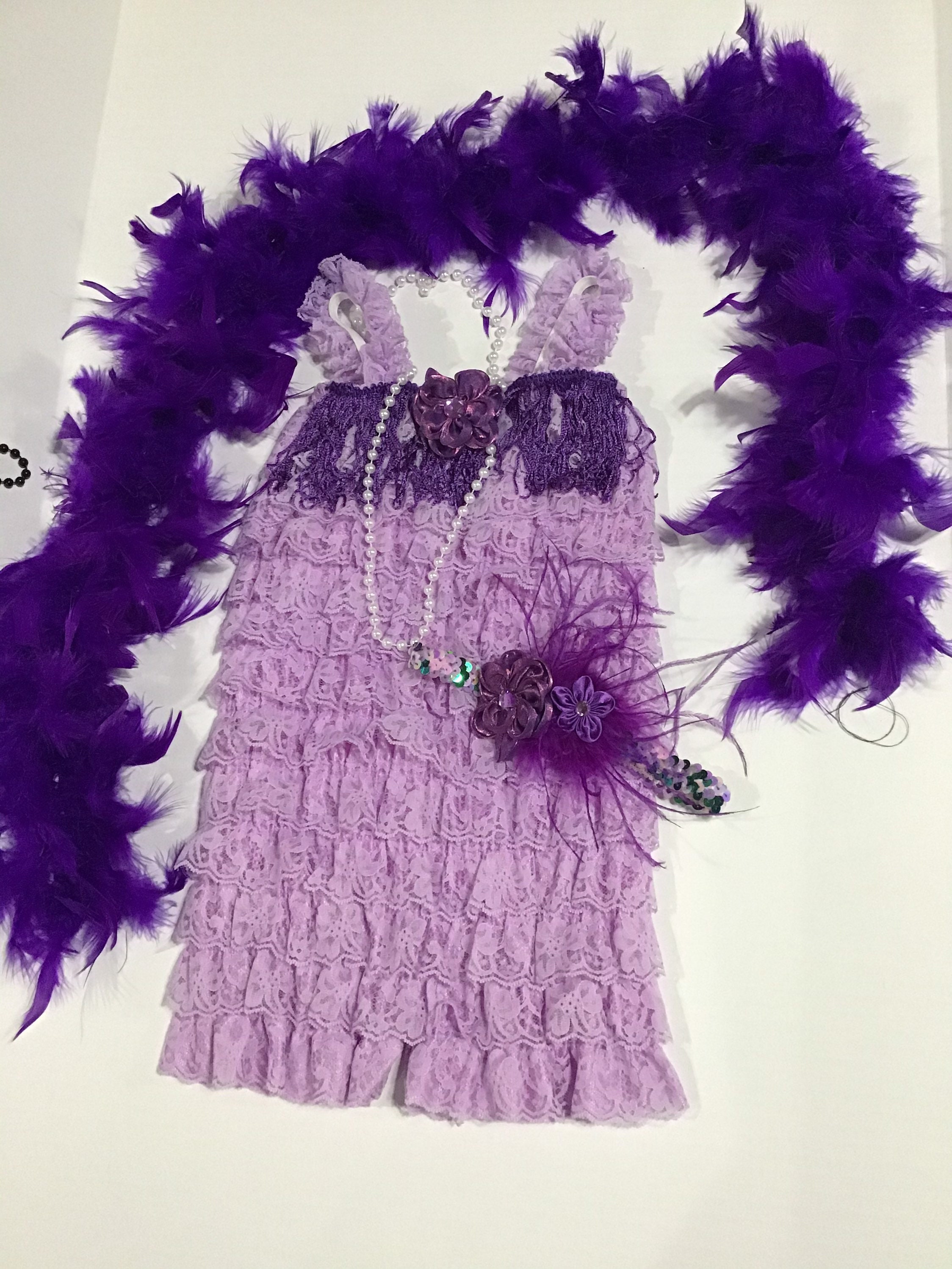 Purple 1920's Dress - Etsy
