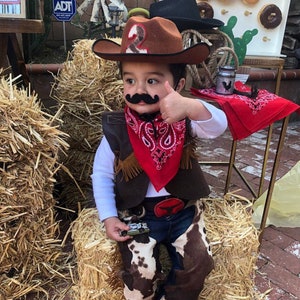 5 PIECES. My First Rodeo Outfit COWBOY Costume Western Clothes image 7