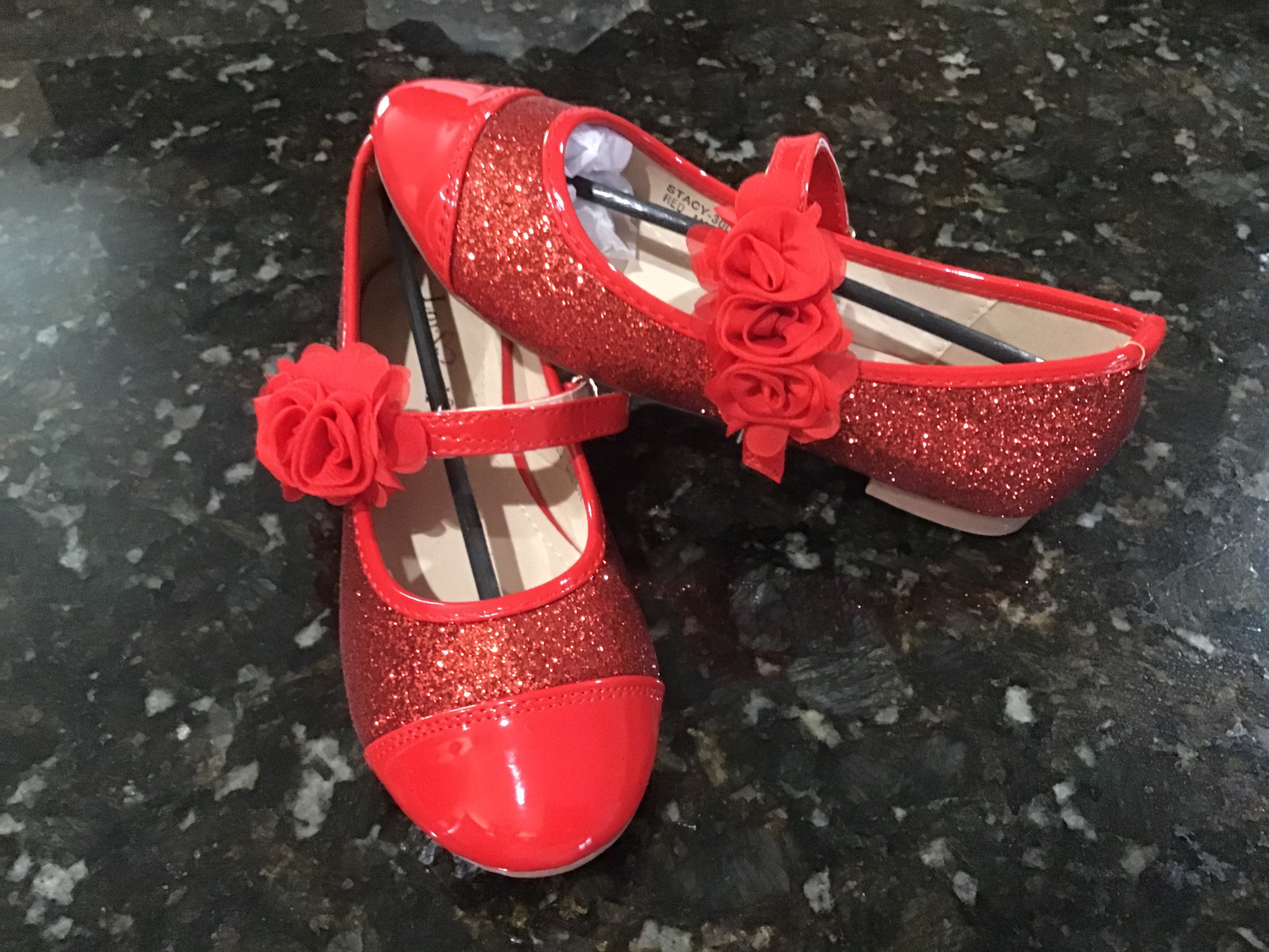 All SiZES. Princess Shoes. RED Girls Shoes VALENTINES Baby Etsy