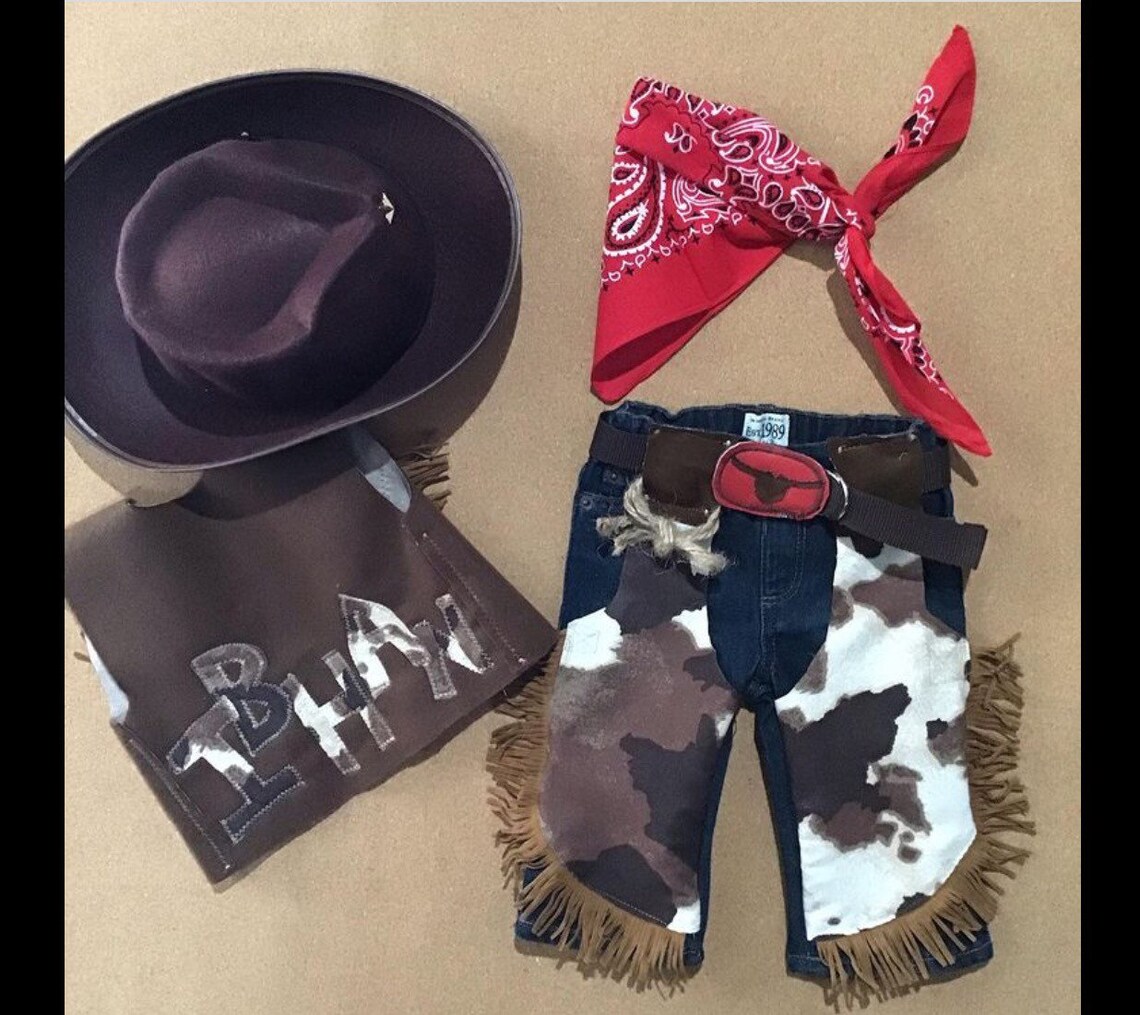 6 PIECES. Cowboy Birthday Outfit Baby Boy Western Clothes Etsy